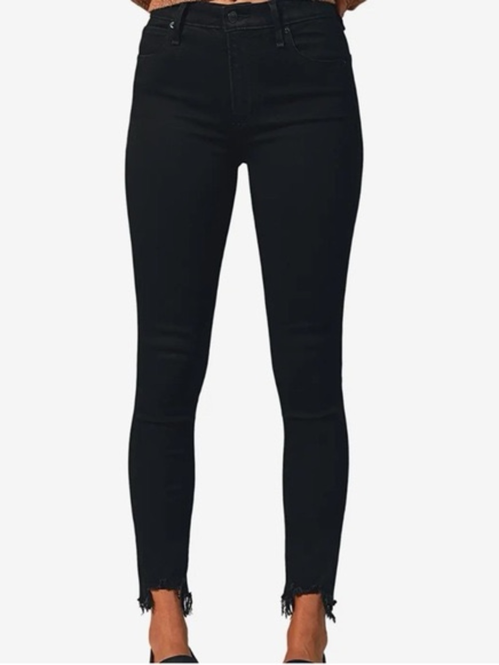 NWT Abercrombie & Fitch Jeans Size 26/2s Super Skinny Ankle High Rise Black
